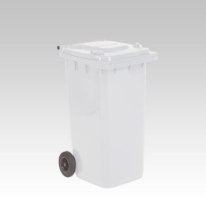 Engels conteneur poubelle blanc 240L