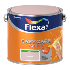 Praxis Flexa muurverf Easycare Muren mat oudroze 2,5L aanbieding