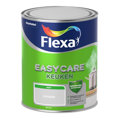 Praxis Flexa muurverf Easycare Keuken mat lichtgrijs 1L aanbieding