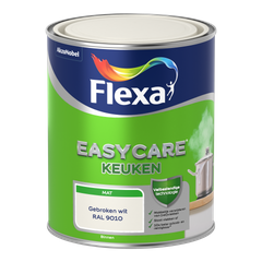 Praxis Flexa muurverf Easycare Keuken mat RAL 9010 1L aanbieding