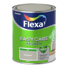 Praxis Flexa muurverf Easycare Keuken mat saliegroen 1L aanbieding
