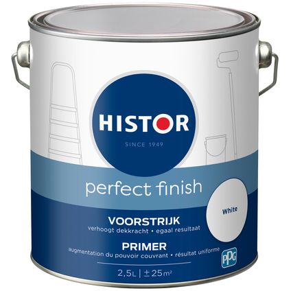 Histor voorstrijk Perfect Finish wit 2,5L
