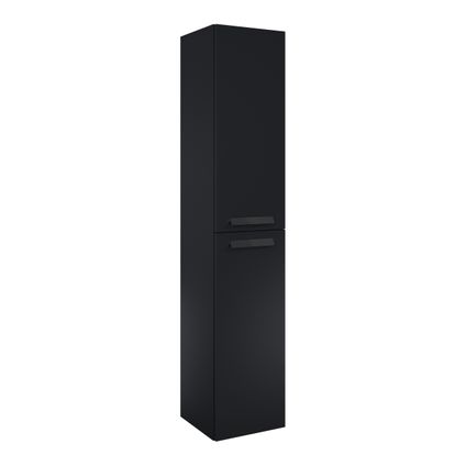 Elita kolomkast Ness 30x150cm 2 deuren zwart mat