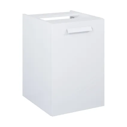 Meuble sous-lavabo Elita Ness 40cm 1 tiroir avec panier blanc brillant 2