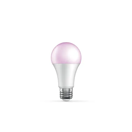 Ampoule LED intelligente QNECT lumière colorée E27 9W 3