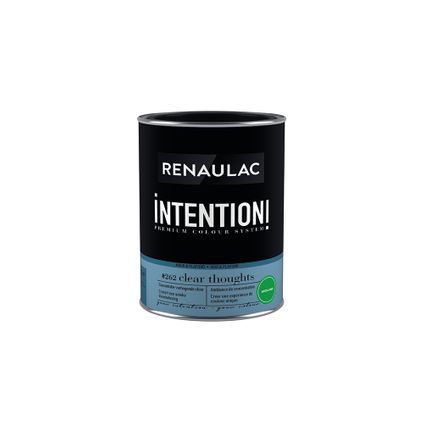 Peinture murale Renaulac Intention Mur & plafond clear thought extra mat 1L