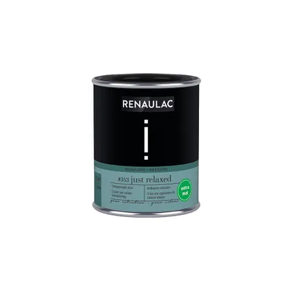 Renaulac muur- en plafondverf Intention Just Relaxed extra mat 125ml