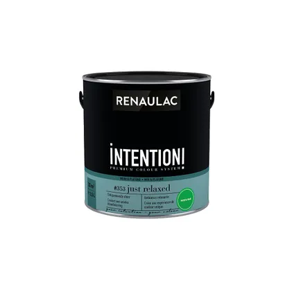 Renaulac muur- en plafondverf Intention Just Relaxed extra mat 2,5L