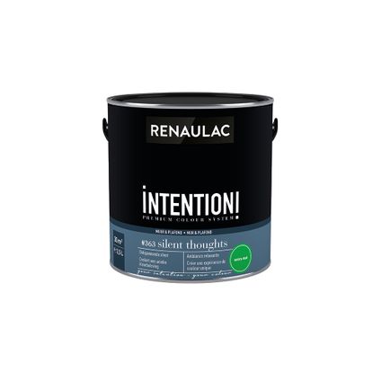 Renaulac muur- en plafondverf Intention Silent Thoughts extra mat 2,5L