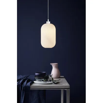 Nordlux hanglamp Milford wit ⌀20cm E27 2