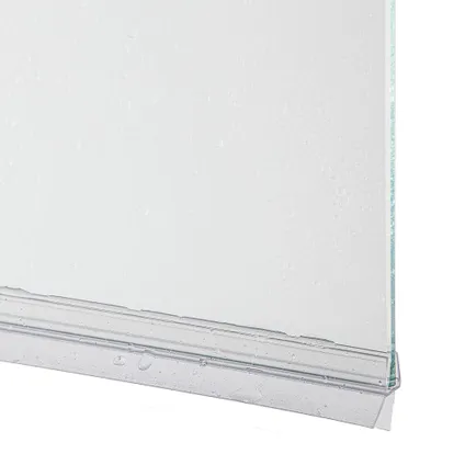 Profilé d'étanchéité universel horizontal Sealskin transparent 6/8mm 100cm 10