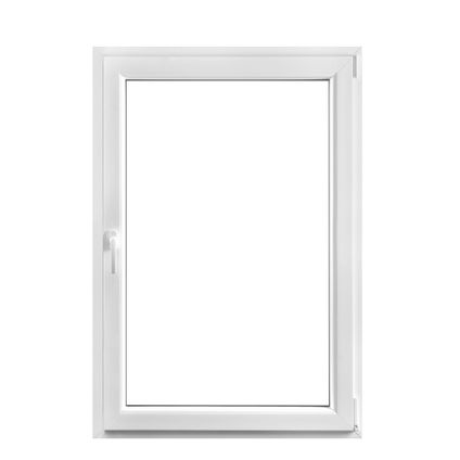 Fenêtre oscillo-battante Solid Esterno blanc simple droite 78x66cm