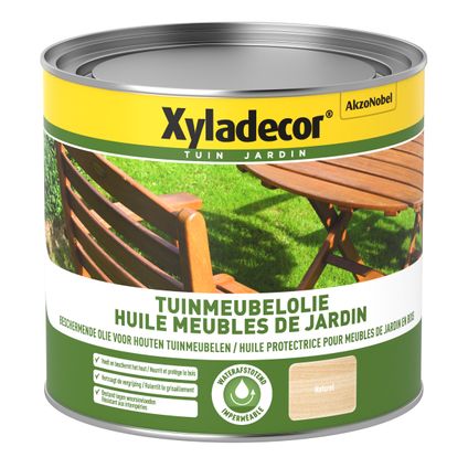 Xyladecor Tuinmeubelolie naturel mat 500ml