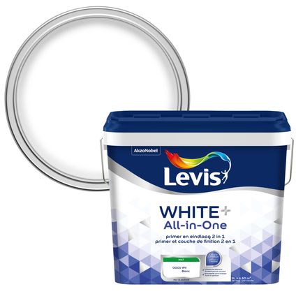 Levis all-in-one acrylaatverf wit 5L