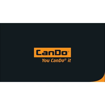 CanDo Raamhor Standaard - Plissé raamhor - Wit profiel - Zwart gaas - 83x155cm 3