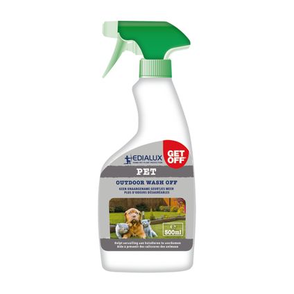 Spray traces chiens et chats Edialux utilisation extérieure 500ml