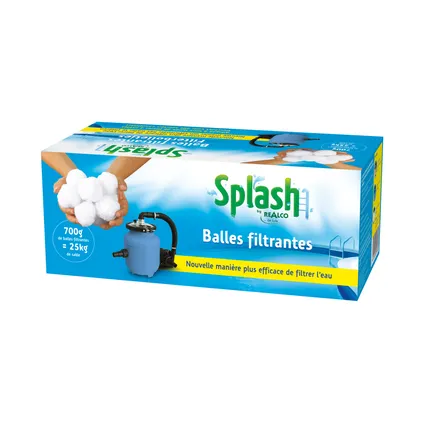 Splash Filter Ballen 700g 2