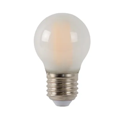 Ampoule filament LED Lucide matte G45 gradable 4W E27 3