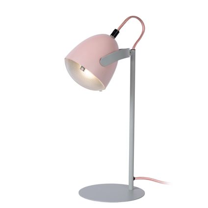 Lucide tafellamp kinderkamer Dylan roze E14