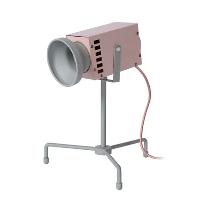 Lucide tafellamp kinderkamer LED Beamer roze 3W 3