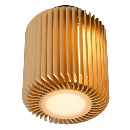 Lucide tafellamp LED Turbin goud 5W 3
