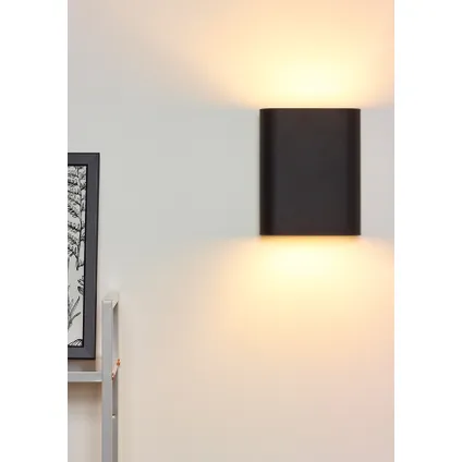 Lucide wandlamp Ovalis zwart koper 2xE14 7