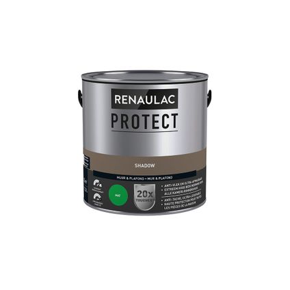Peinture mur et plafond Renaulac Protect ultra couvrante shadow mat 2,5L