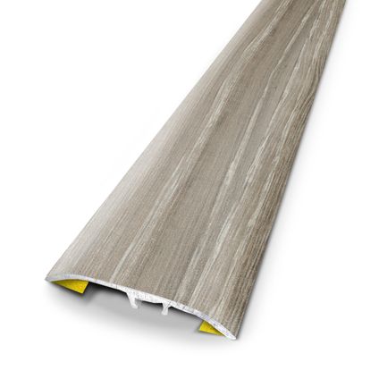 Seuil universel 3M aluminium plaxé pin blanchi 37mm/83cm