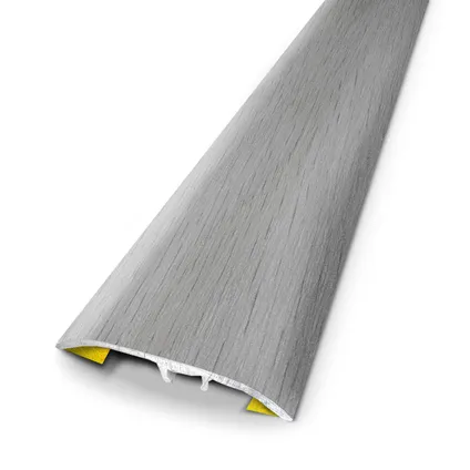 Seuil universel 3M aluminium plaxé  chêne troncé gris 37mm/83cm
