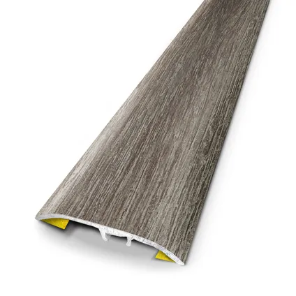 Seuil universel 3M aluminium plaxé chêne raboté gris 37mm/83cm