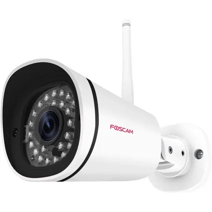 Kit de sécurité Wifi 4 caméras Foscam FN7104W-B4-1T blanc