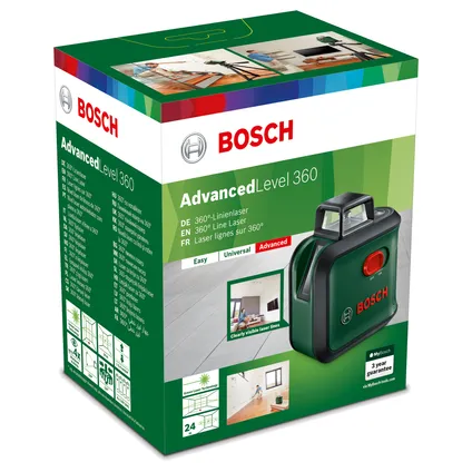 Bosch lijnlaser AdvancedLevel 360 2