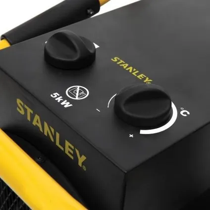 Stanley turbo elektrische ventilatorkachel met twee standen (2.5 3