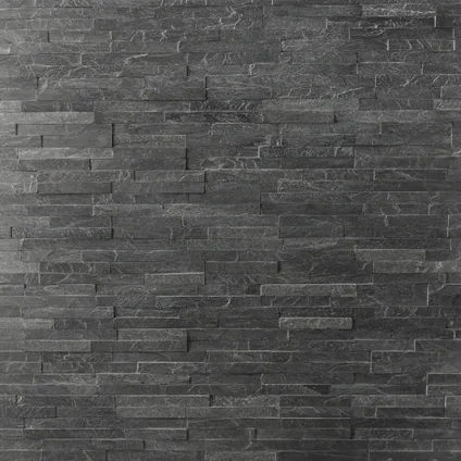 Plaquette de parement Magrit Nero 10x40cm 0,468m² 2