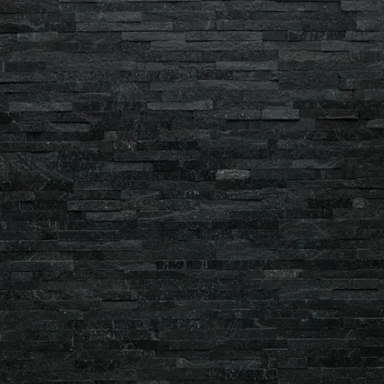 Plaquette de parement Ultra Black 10x40cm 0,468m² 3