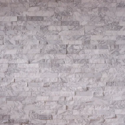 Plaquette de parement Crystal White 15x40cm 0,473m² 3