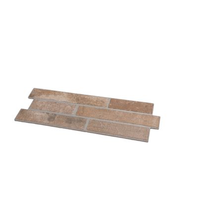 Wandbekledingspaneel in keramiek Bricks 17x52cm 1,33m²