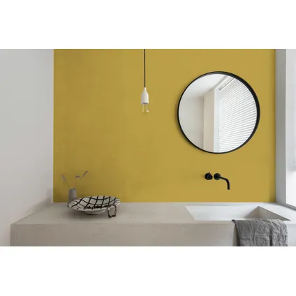 Peinture mur et plafond Levis Easyclean mur jaune vintage mat 2,5L 8