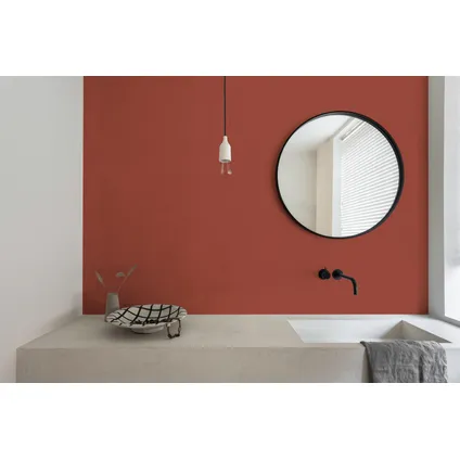 Peinture mur et plafond Easyclean mur rouge vintage mat 2,5L 8