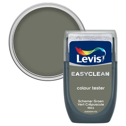 Levis Easyclean muurverf tester schemer groen 30ml 3