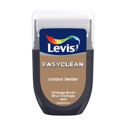 Levis Easyclean muurverf tester vintage bruin 30ml