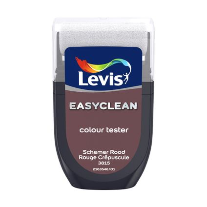 Testeur peinture Levis Easyclean rouge crépuscule 30ml