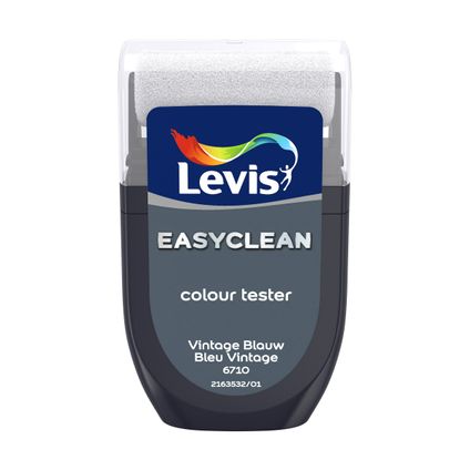 Levis Easyclean muurverf tester vintage blauw 30ml