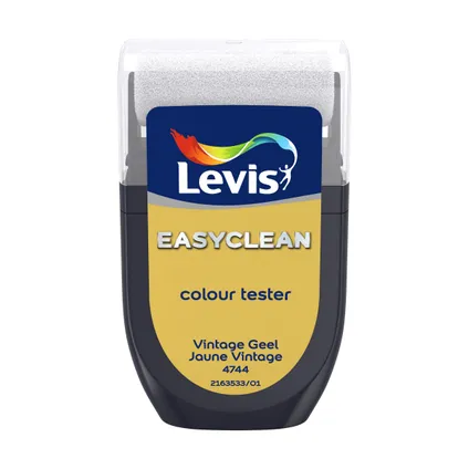 Levis Easyclean muurverf tester vintage geel 30ml