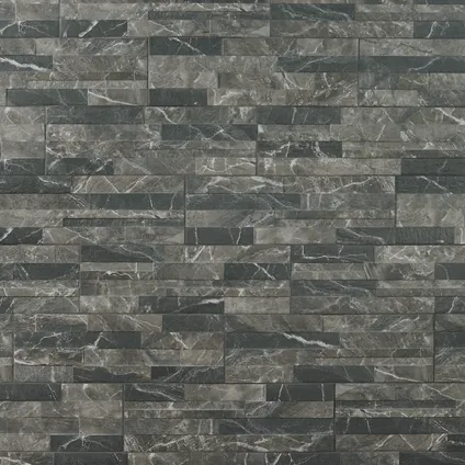 Plaquette de parement Klimex UltraStrong Bologna Marble noir 1,07m² 2
