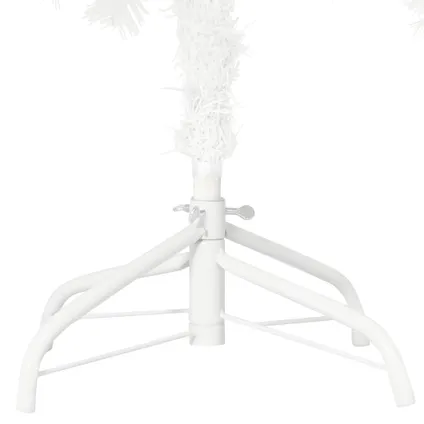 vidaXL Kunstkerstboom met levensechte naalden 180 cm wit 5