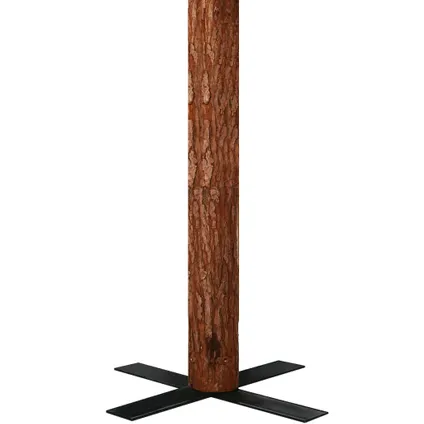 vidaXL kunstkerstboom groen PVC/massief grenenhout/gepoedercoat staal 150 cm 5