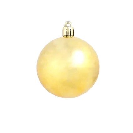 vidaXL 100-delige Kerstballenset 3/4/6 cm goudkleurig 5