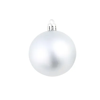 vidaXL 100-delige Kerstballenset 3/4/6 cm zilverkleurig 9