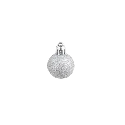 Kerstballen 100 st zilverkleurig/goudkleurig 4